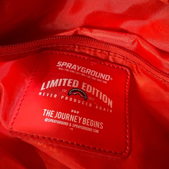 Sprayground Multicolor Graffiti Men's Bag - Picture 9 of 13